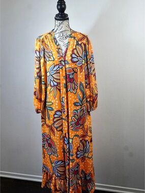 Maximalist Floral Maxi Dress Tabitha Brown Target XL